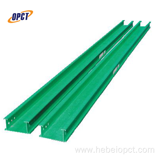 Green color frp cable tray for power cables